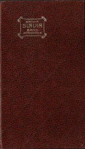 slavhneda BANKA SLAVIA, BRNO