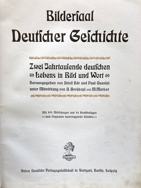 BILDERSAAL DEUTSCHER GESCHICHTE – detail 1