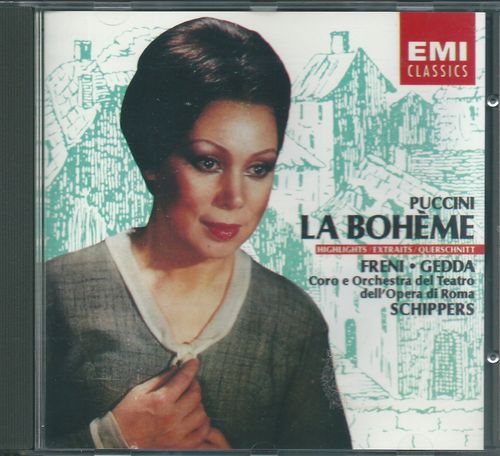 CD GIACOMO PUCCINI – LA BOHÉME