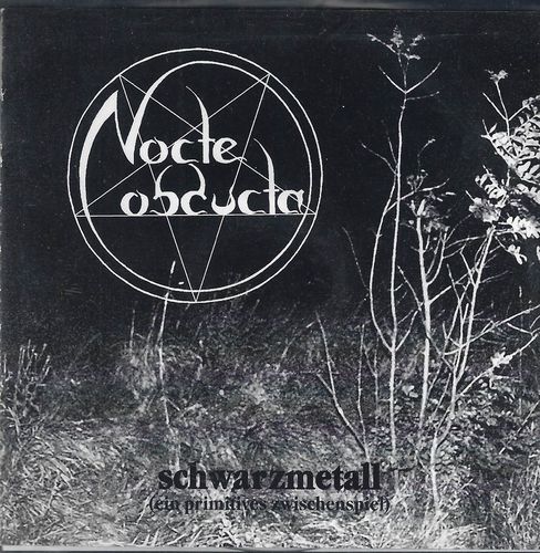 CD NOCTE OBDUCTA – SCHWARZMETALL (EIN PRIMITIVES ZWISCHENSPIEL)