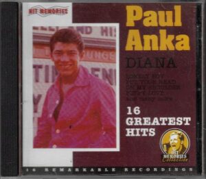 PAUL ANKA – 16 GREATEST HITS (CD)