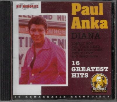 CD PAUL ANKA – 16 GREATEST HITS