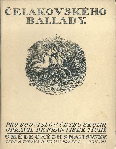 ČELAKOVSKÉHO BALLADY – František Ladislav Čelakovský