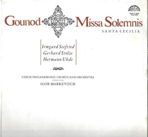 CHARLES GOUNOD – MISSA SOLEMNIS (SANTA CECILIA) (LP)