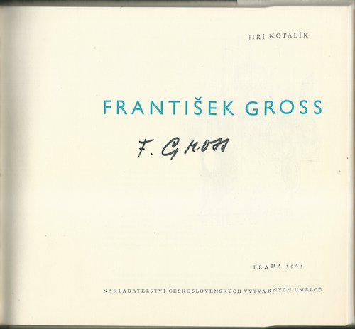 FRANTIŠEK GROSS – detail 1