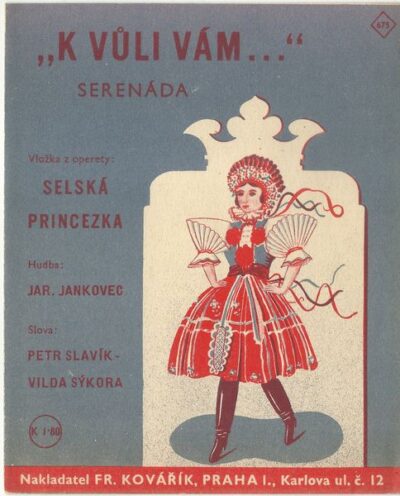 K VŮLI VÁM – Hudba J. Jankovec