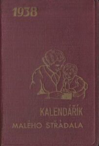 KALENDÁŘÍK MALÉHO STŘÁDALA 1938 kalendář