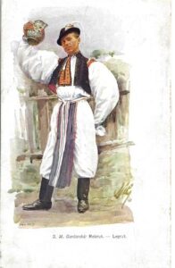 M. GARDOVSKÁ – REKRUT pohlednice