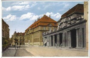 M. OSTRAVA – ČESKÁ, UNION A ŽIVNOSTENSKÁ BANKA pohlednice