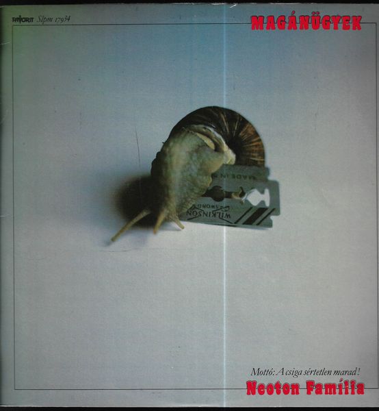NEOTON FAMILIA – MAGÁNÜGYEK LP deska