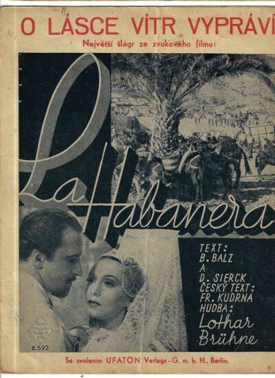 O LÁSCE VÍTR VYPRÁVÍ – Hudba Lothar Brühne