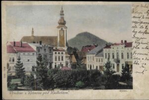 POZDRAV Z ROŽNOVA POD RADHOŠTĚM! – NÁMĚSTÍ pohlednice