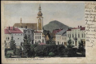 POZDRAV Z ROŽNOVA POD RADHOŠTĚM! – NÁMĚSTÍ pohlednice