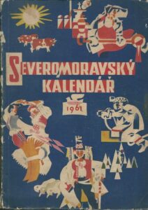 SEVEROMORAVSKÝ KALENDÁŘ 1961 kalendář