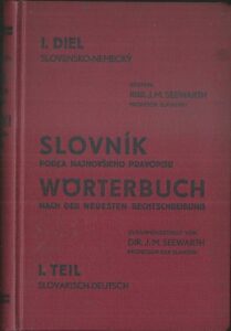 SLOVENSKO – NEMECKÝ A NĚMECKO – SLOVENSKÝ SLOVNÍK