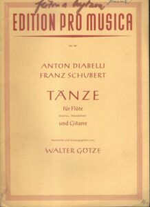 TÄNZE FÜR FLÖTE UND GITARRE