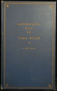 TÓMA BOJAR – Antonín Sova