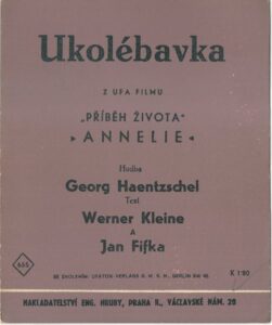 UKOLÉBAVKA – Hudba Georg Haentzschel