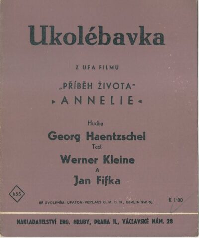 UKOLÉBAVKA – Hudba Georg Haentzschel