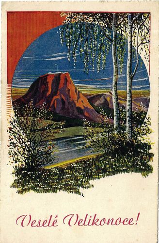 vevehorap VESELÉ VELIKONOCE – KRAJINA pohlednice