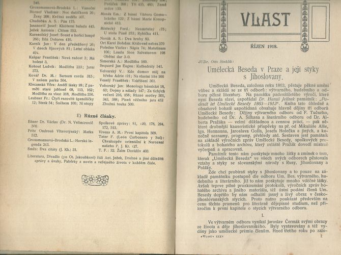 VLAST, ROČ. XXXV. – detail 1