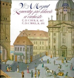 W. A. MOZART – KONCERTY PRO KALVÍR A ORCHESTR (LP)