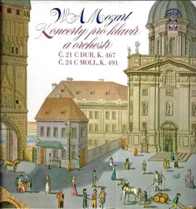W. A. MOZART – KONCERTY PRO KALVÍR A ORCHESTR LP deska