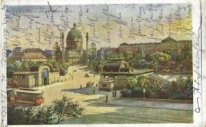 WIEN – KARLSKIRCHE pohlednice