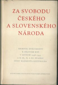 ZA SVOBODU ČESKÉHO A SLOVENSKÉHO NÁRODA