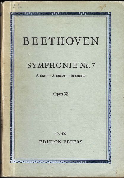 BEETHOVEN – SYMPHONIE NR. 7 A DUR, OP. 92
