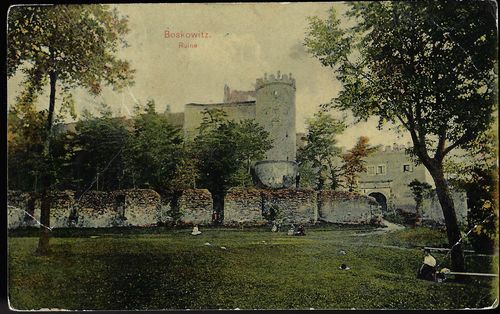 BOSKOWITZ (RUINE) pohlednice