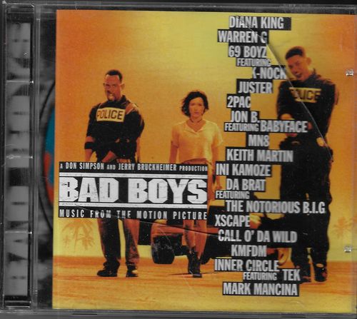 CD BAD BOYS – MUSIC FORM THE MOTION PICTURE
