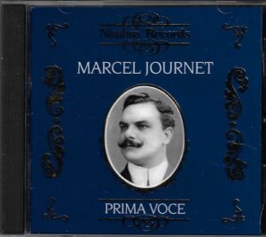 PRIMA VOCE: MARCEL JOURNET (CD)