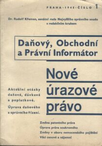 DAŇOVÝ, OBCHODNÍ A PRÁVNÍ INFORMÁTOR
