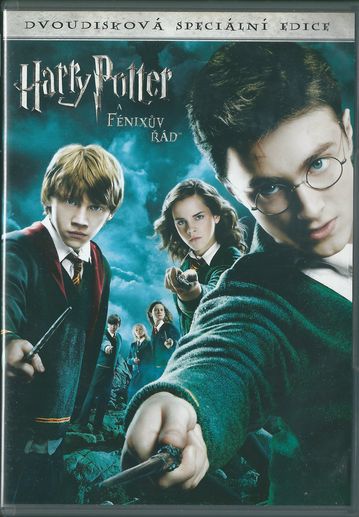 hapott DVD HARRY POTTER A FÉNIXŮV ŘÁD
