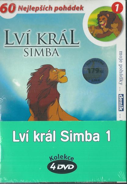 DVD LVÍ KRÁL SIMBA 1