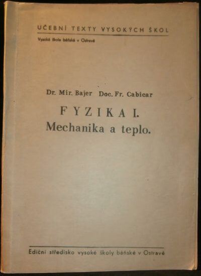 FYZIKA I.