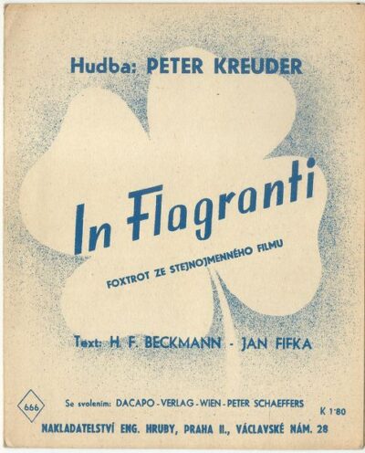 IN FLAGRANTI – Hudba P. Kreuder