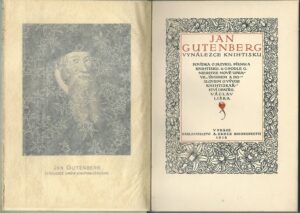 JAN GUTENBERG VYNÁLEZCE KNIHTISKU