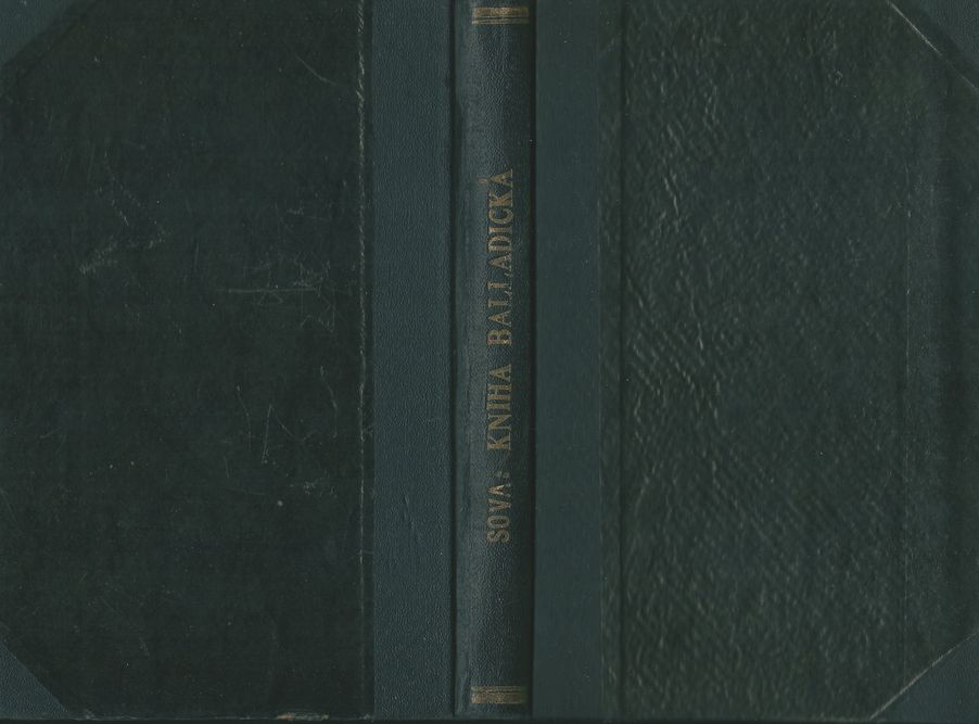 KNIHA BALLADICKÁ – detail 1