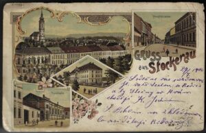 KORNEUBURG: TURNHALLE, CONVICT, HAUPTSTRASSE pohlednice