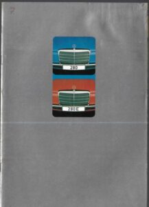 MERCEDES-BENZ – 280, 280 E