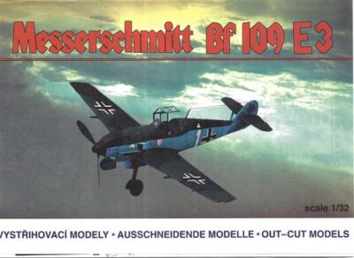 MESSERSCHMITT BF 109 E3 model