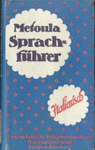 METOULA – SPRACHFÜHRER – ITALIENISCH – Carlo Pietroni