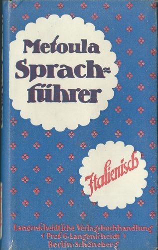 METOULA – SPRACHFÜHRER – ITALIENISCH – Carlo Pietroni
