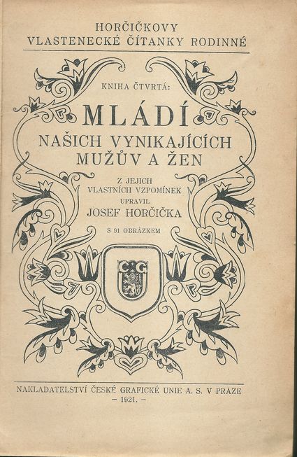 MLÁDÍ NAŠICH VYNIKAJÍCÍCH MUŽŮV A ŽEN – detail 1