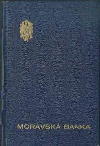 MORAVSKÁ BANKA – VKLADNÍ KNÍŽKA