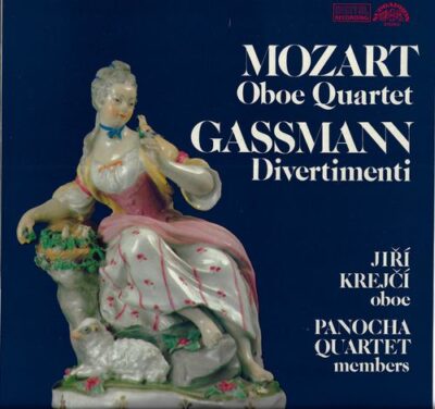 MOZART – OBOE QUARTET / GASSMANN – DIVERTIMENTI LP deska