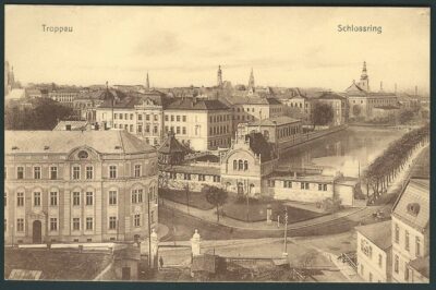 OPAVA – (TROPPAU) – SCHLOSSRING pohlednice