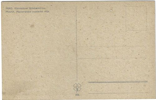 PRAHA – MALOSTRANSKÉ MOSTECKÉ VĚŽE – detail 1